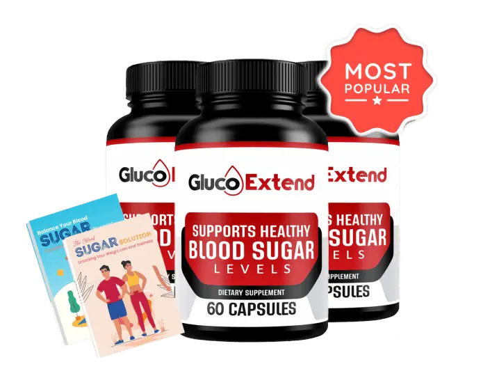 glucoextend 3 bottles